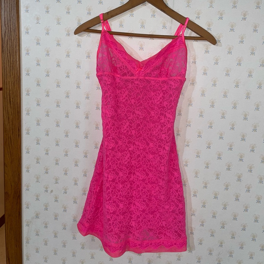 Victoria’s Secret Pink Lace‎ Nightie Slip